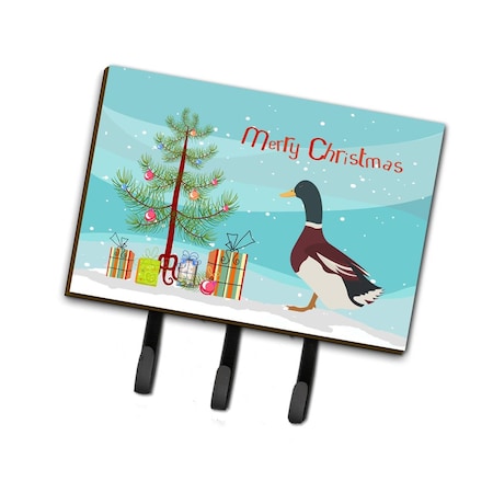 Carolines Treasures Rouen Duck Christmas Leash or Key Holder BB9223TH68